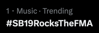 SoundBreakPH's tweet photo. BERRY GUD KAYO JAN!!!

SB19 MAY BISA SA FMA
@SB19Official #SB19
#SB19RocksTheFMA https://t.co/Gh4JhVZU06