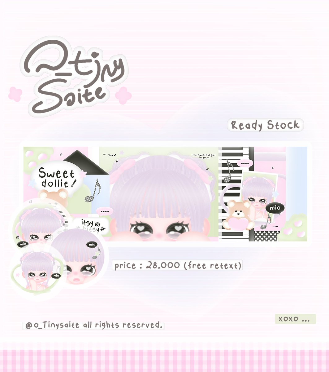 o_Tinysaite's tweet photo. help repost ? thank u ! 

alo, aku masih ada 2 ready stock chibi fs 20k/ea free retext nick aja ia ♡ yang mau boleh dm aku aja ! #bealanja https://t.co/cLEDp6TvlD