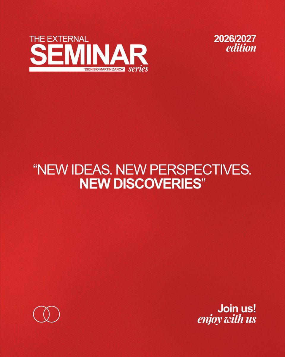 ibfg_es's tweet photo. 🔬 New ideas. New perspectives. New discoveries.

🎤 The #IBFG External Seminar Series returns for 2026/27, bringing researchers from leading institutions to Salamanca to share their latest work in molecular &amp; cellular biology, genomics and beyond.

📍 IBFG Auditorium https://t.co/0XGlfdIQPp