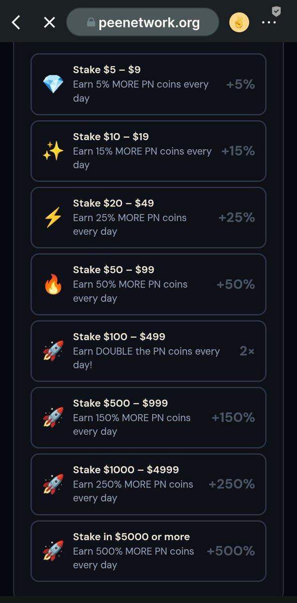 PeeNetwork_tech's tweet photo. What's New?

$PNMT Lock Boost Is Now Open to Everyone

We designed the $PNMT Lock Boost to give our community another way to strengthen their mining participation while supporting the wider Pee Network ecosystem.

Initially, the minimum lock amount was $50. But we listened to the community. The minimum has now been reduced to just $5.

That means more members can participate, regardless of their starting position.

By locking $PNMT for the available periods, eligible users can receive a mining-hash boost, helping increase their mining speed while their $PNMT remains locked.

The goal is simple:

More accessibility. More participation. More community involvement.

If you believe in what we are building, don't just watch from the sidelines. Explore the Lock Boost, understand the terms, choose what works for you, and participate responsibly.

NOTE:

$PN is the native Layer 1 Blockchain Coin currently being mined and it's not tradable anywhere.

$PNMT is the ecosystem community meme. As you can see, this meme is already playing a vital role. Users can buy and lock it for a period of time and it helps them mine $PN more faster than others. We're also coming up with more infrastructures putting $PNMT on high demand within our social media system coming up soon.

So while you're mining $PN, it's cool you hold and lock some $PNMT.

Very Important:
It's not compulsory to hold and lock $PNMT. It's optional, and designed for those seeking to boost their $PN mining speed. You could still mine $PN freely without locking.

#PeeNetwork #PN #PNMT #MobileMining #Web3