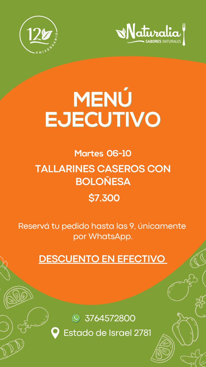 noticiasdel6's tweet photo. #Posadas #Gastronomia #Naturalia #ViandasSaludables #Calidad #Variedad #Precio https://t.co/OYew1nlQdu