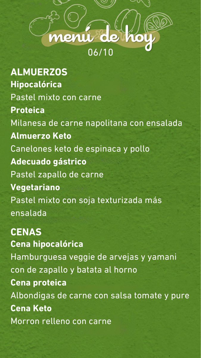 noticiasdel6's tweet photo. #Posadas #Gastronomia #Naturalia #ViandasSaludables #Calidad #Variedad #Precio https://t.co/OYew1nlQdu