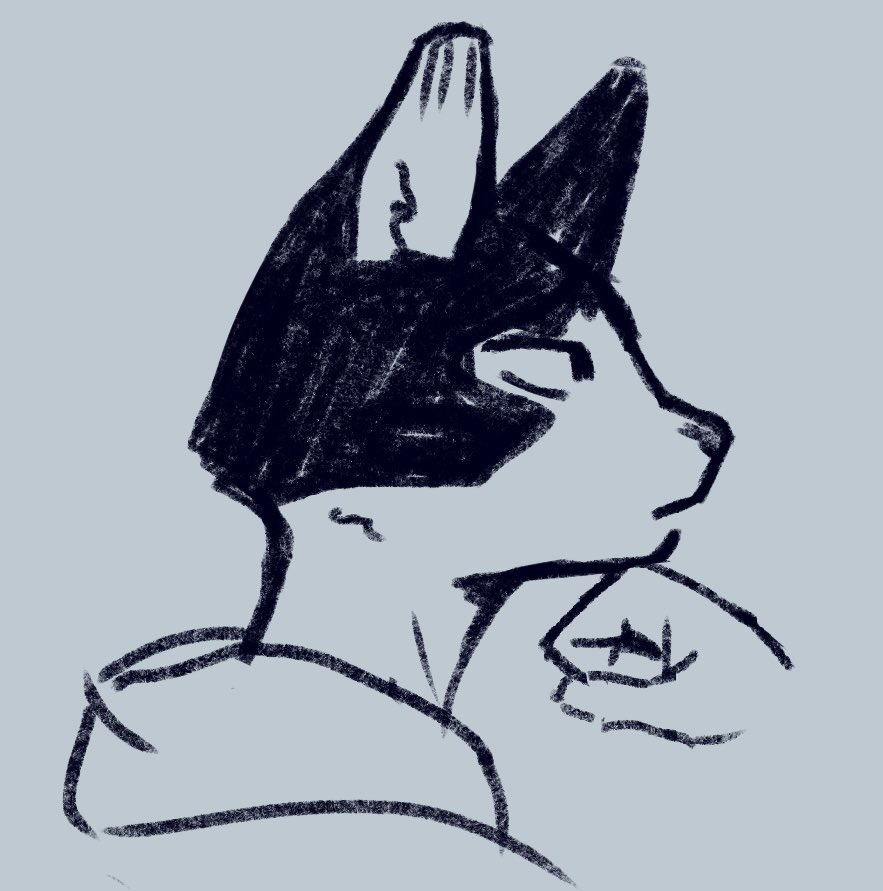 sashigu__'s tweet photo. Hachi what is you doing you are NOT THE THINKER

#nagabe #rkgk https://t.co/2WrLQdyUP5