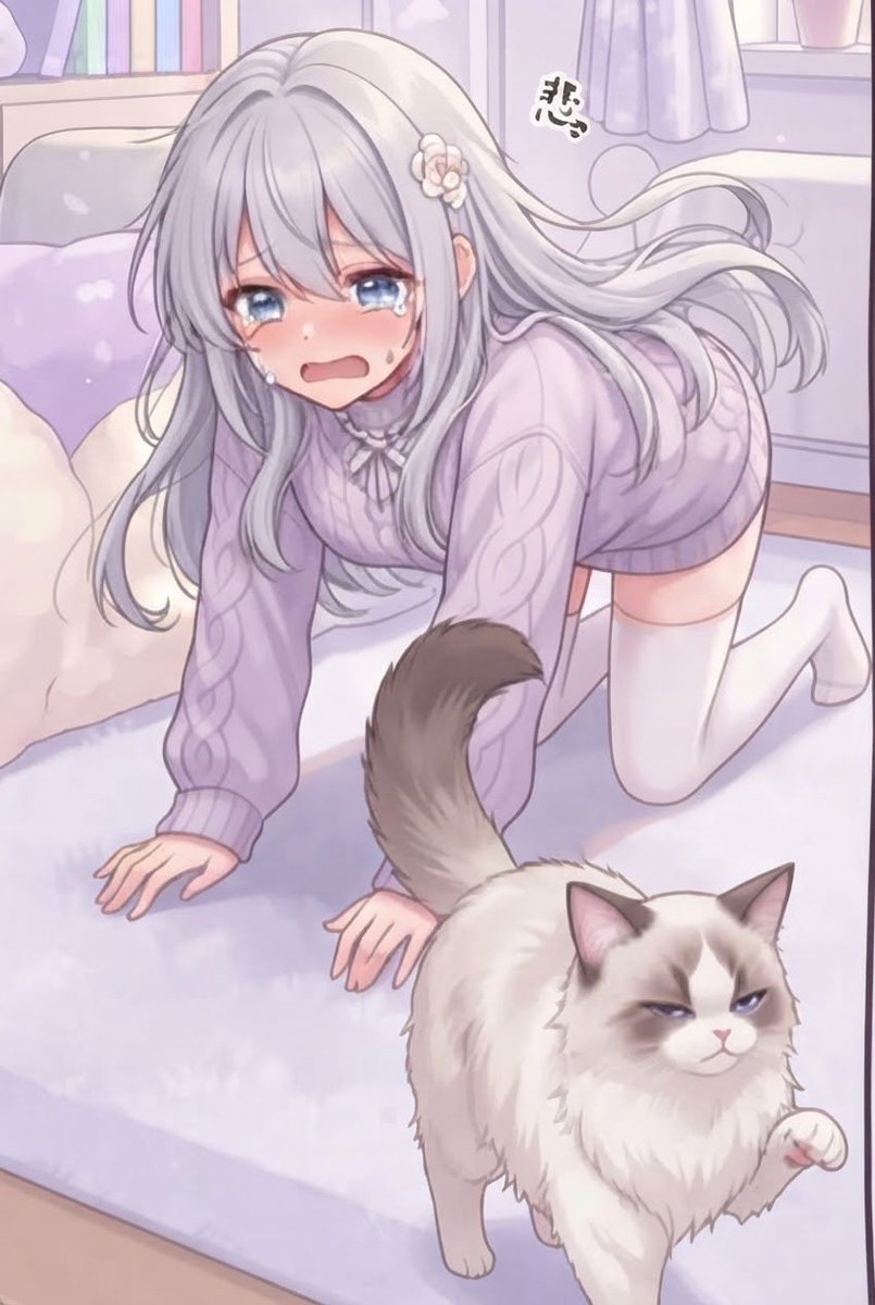 mizukivlc's tweet photo. 「目薬をさす」
　↓
「猫様が抱っこ大嫌いになる」
　↓
「でもまた抱っこして嫌われる」
　↓
（エンドレス）
​この無限ループ😭
今日の「ふんっ」しっかりいただきました…

✨ 20:55 𝙊𝙋𝙀𝙉 — 𝑴𝒐𝒐𝒏 𝑵𝒊𝒈𝒉𝒕 🌙 https://t.co/bVlJUZC4pt