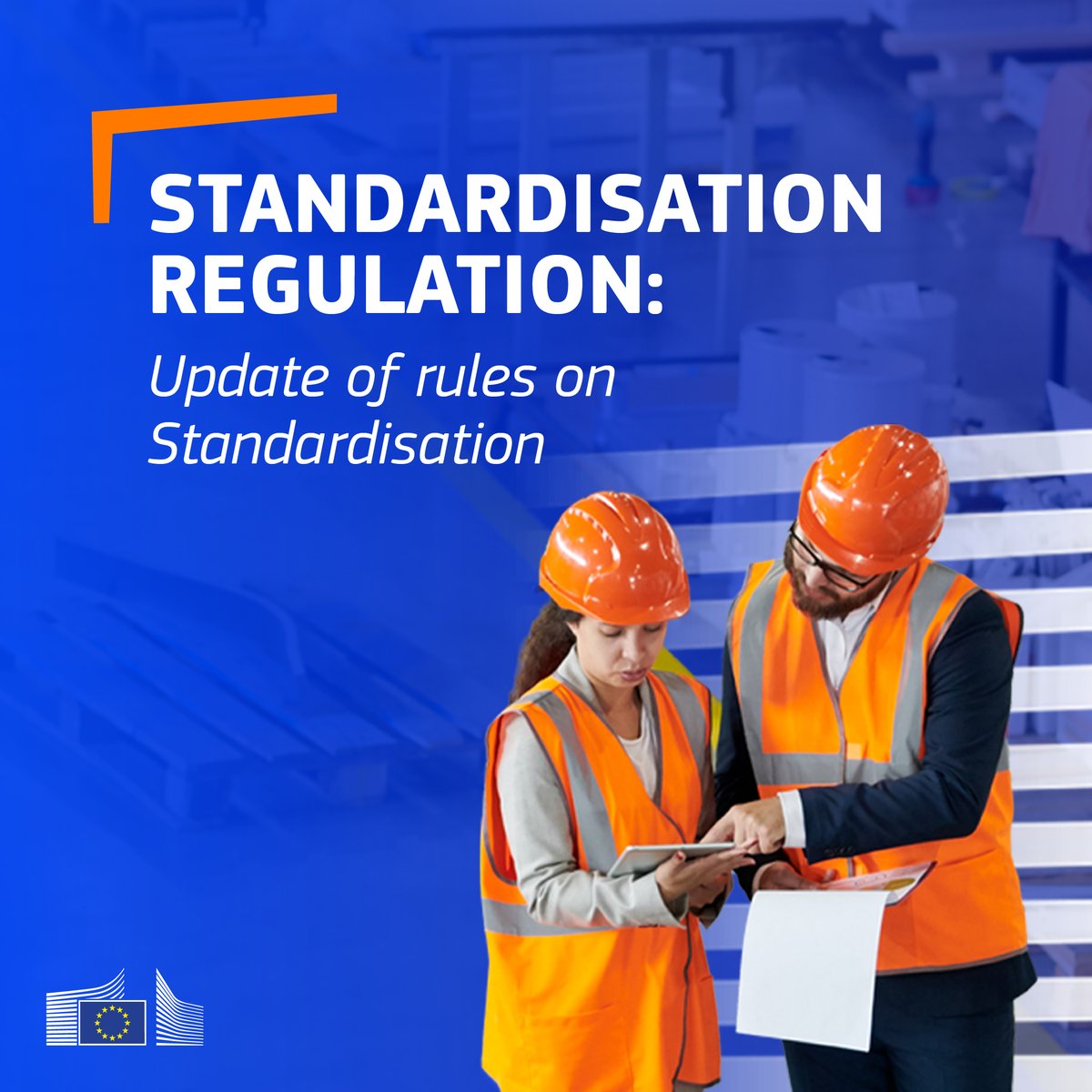 EU_Growth's tweet photo. We are proposing a new Standardisation Regulation to make European standards faster and easier to access.

It aims to cut average development time from 6 to 4 years and deliver around €300m a year in compliance-cost savings for businesses.

More: https://t.co/YRg49Hucsa https://t.co/64qKDnApli