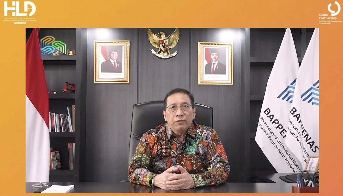 DevCooperation's tweet photo. Opening the #2026HLD, H.E. Mr. Febrian Alphyanto Ruddyard highlighted how the line between provider and recipient is increasingly blurring, emphasizing that every partner now has a vital contribution to make.

#EffectiveCooperation https://t.co/fvItH49Av7