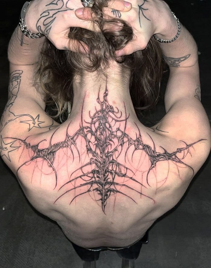 gothicornate_'s tweet photo. bold ink, raw energy. https://t.co/52V9aB16mN