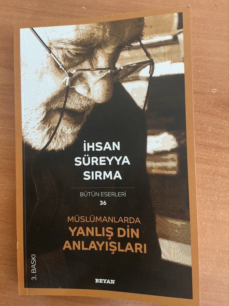 ibrahim_cicek25's tweet photo. BİTTİ.
Müslümanlarda Yanlış Din Anlayışları
İhsan Süreyya Sırma  

Onun için Müslümanlar, inandıklarını gözden geçirmelidirler. İnandıklarımızın Kur'an'a ve Hz. Peygamber(s.a.s) 'in Sünneti' ne uygun olup olmadığını bilmek zorundayız. https://t.co/b2fqyoQXp8