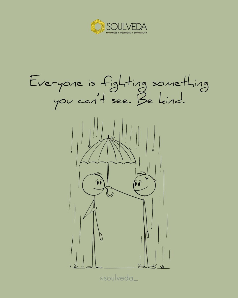 soulveda's tweet photo. Everyone is fighting something you can’t see. Be kind.❣️
#mentalhealthawareness #mentalhealthmatters #selfcompassion #bekindtoyourself #selflove #bekind #mentalwellbeing #emotionalhealth #kindness #compassion #wednesdaywisdom #Soulveda https://t.co/jkjYzdm4OO