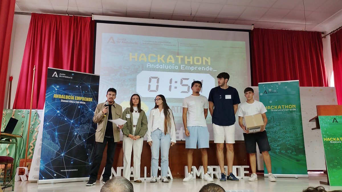 cadecordobaAE's tweet photo. ๐ฏ ๐ #HackathonEmprende ๐#Cordoba
๐ฃ๏ธAhora es el turno del equipo 1๏ธโฃ1๏ธโฃ y su proyecto ๐๐๐๐๐๐๐๐๐ฅ
๐ Bravo chic@s
#territorioemprende #EmprendeAND #EmprendimientoEducativo @UniversidadAND @aemprende https://t.co/B7IfkbgY2l