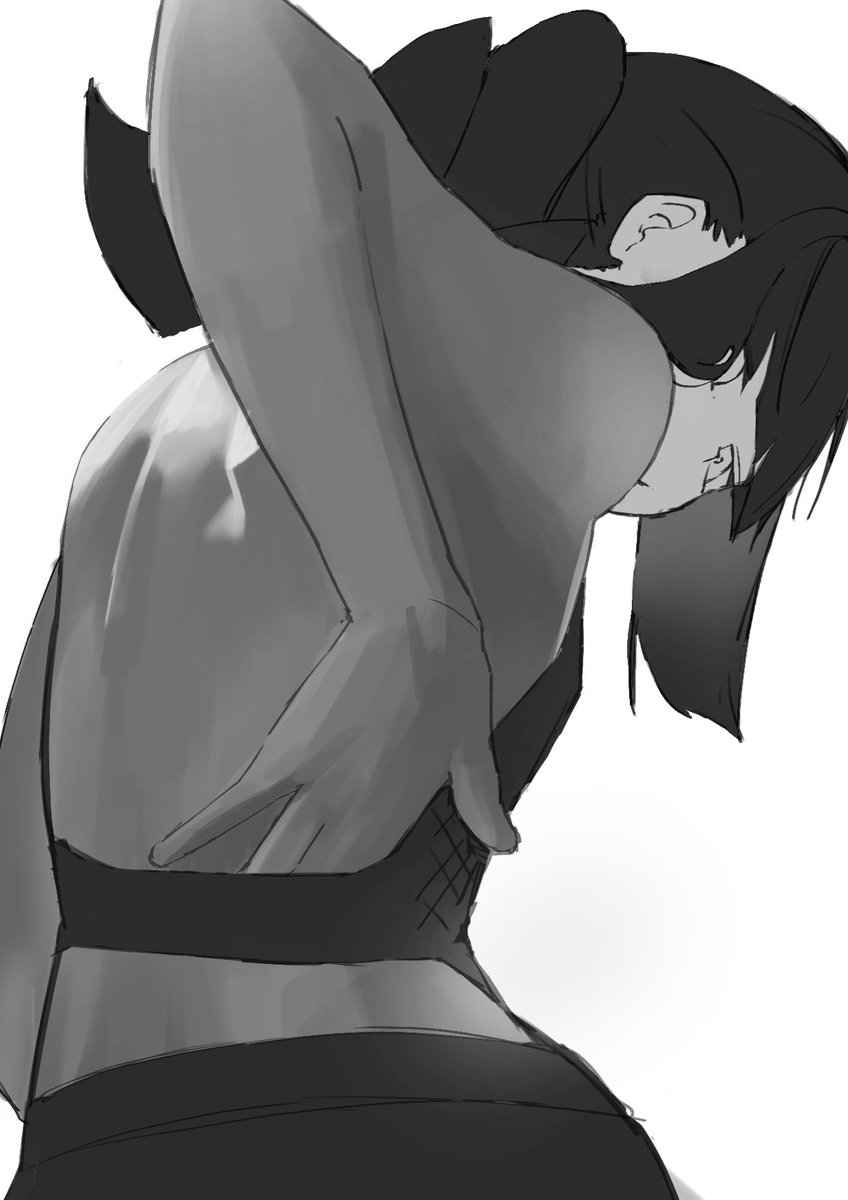 ukigmo6's tweet photo. 今日描きあげようと思ったけど間に合わんかった;髪の毛描いてないから分かりづらいかもだけど南宮羽ちゃんです。 https://t.co/PYEBOB1N5M