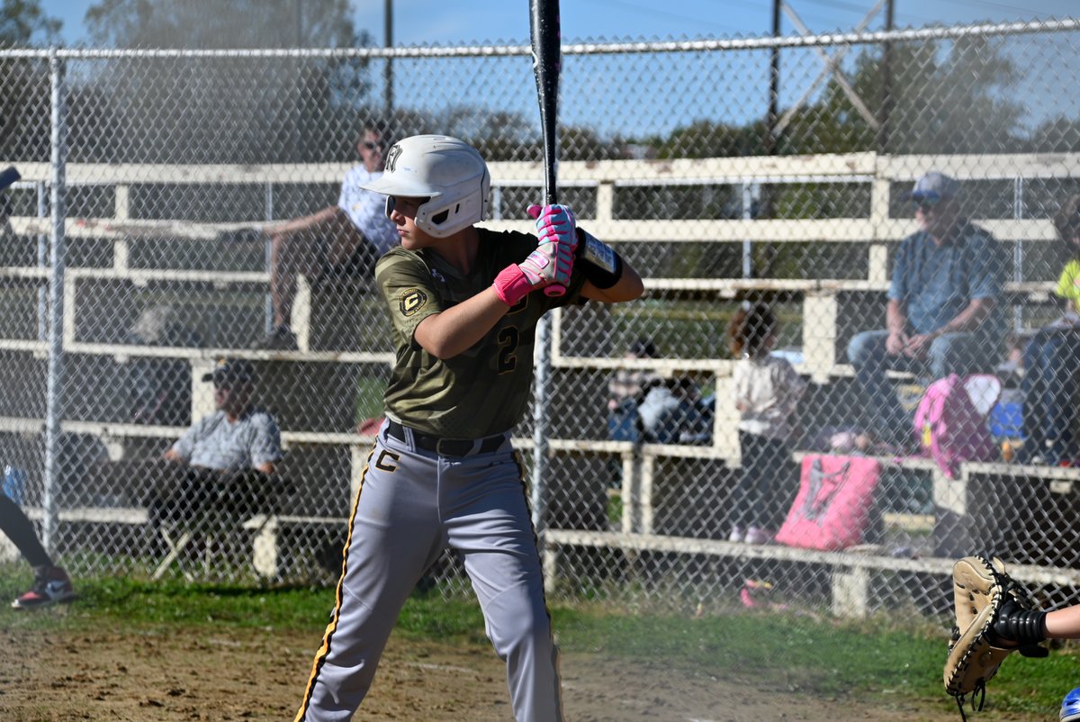 GmHartman13's tweet photo. Every time we are on base is a chance to score. 

#CanesBaseball #Baseball #SwitchHitter https://t.co/sMRZW9xNzj