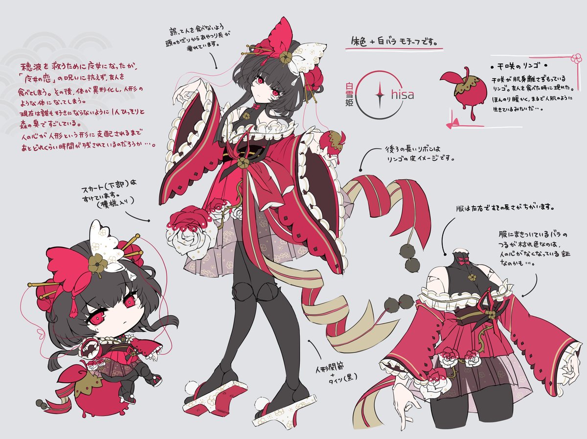M_rui_'s tweet photo. （童話ファッション）千咲 
 #鳴潮 #WutheringWaves https://t.co/2pnSDHiwI3