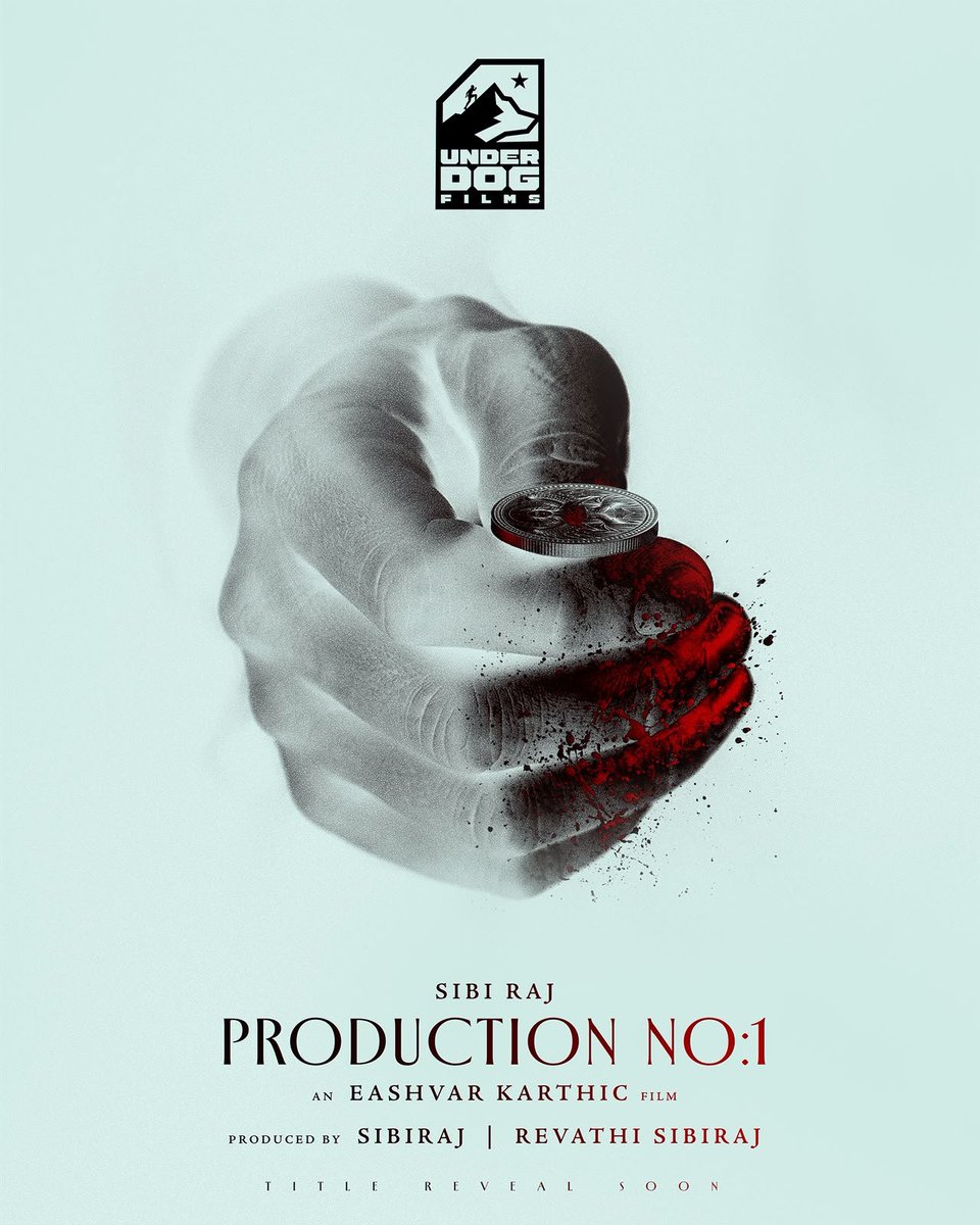 ramk8059's tweet photo. A new beginning. A new vision. A new story. ✨🎬

@Sibi_Sathyaraj steps into production with #ProductionNo1 under his banner @Under_dogfilms ,directed by @EashvarKarthic of Zebra Fame.

#HBDSibiraj

@prithivipradeep @aravindxp 
@ProSrivenkatesh https://t.co/5bpxmYPpbE