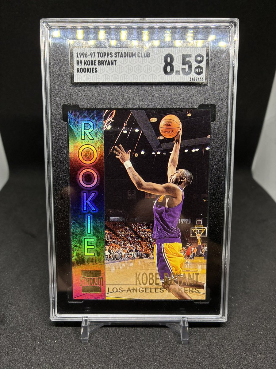 LongCodey's tweet photo. @ILOVECOLLECTING @84baseballcards Kobe rookie topps $140bmwt
Kobe rookie stadium $95bmwt
Flagg In Moment Refractor $200bmwt
Flagg rookie Refractor $125bmwt https://t.co/pVAyWkrttX