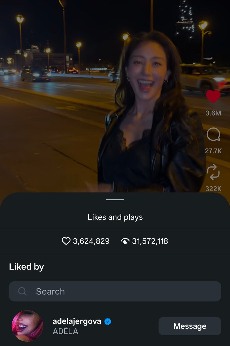godmitzu's tweet photo. ADÉLA, the original singer of Nicole Kidman, liked the viral JIHYO dancing video with 31.5 million views and 3.6 million likes! https://t.co/24aPVsctXo