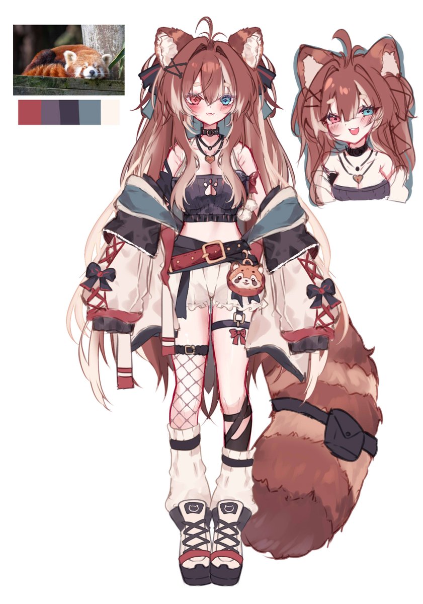 miyamandud's tweet photo. [Adoptable] Creaturie - Full Series
i love cute critters! :3

[Red Panda - Pangolin - Cockatiel - Opossum]

which one is your favorite?❤️

#characterdesign #adopt https://t.co/cNYZLKdRP6