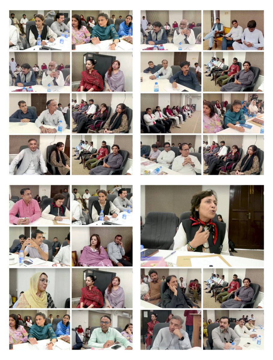 ASC_FESEA's tweet photo. Dr Rehana Mallah Director of Chair welcomed the guests while Dr Arfanah Bagum Mallah the speaker of the session  presnted her views &amp; in the end Dr Nanak Ram presnted vote of Thanks.  
#BISP (09 SEP 26) https://t.co/xFp0BMMldn