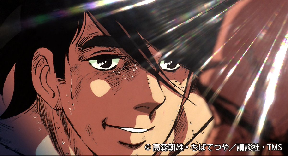 macchiMC72's tweet photo. また最近のリマスター版で旧いアニメを見ると、セル画に描かれた線の色気と色の力ですごい絵が見れるのです。当時の我々だってテレビ越しで観れなかった、作り手が本当に見せたかったものが見れる。 https://t.co/25XhYj7wkR