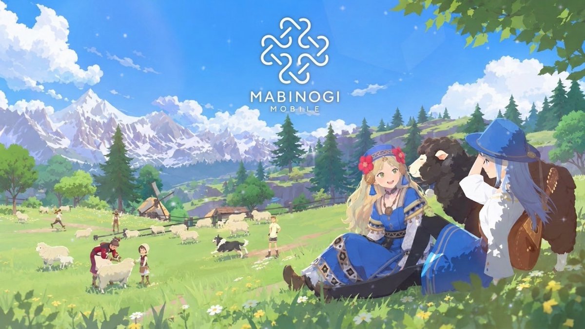 nun_mof's tweet photo. はやくゲームの世界に入りたくてマビモバの画像に自分のキャラを𖧷 ⁺. 

いよいよ明日リリースですね!
どんなお家に住んで、どんなギルドでどんな人達と遊ぶのか楽しみです( ˶'ᵕ'˶)
(お仕事で夜からになるのが悔しい..)

#マビノギモバイル #マビモバ
#トゥガルドアイル https://t.co/pTw8ZXazov