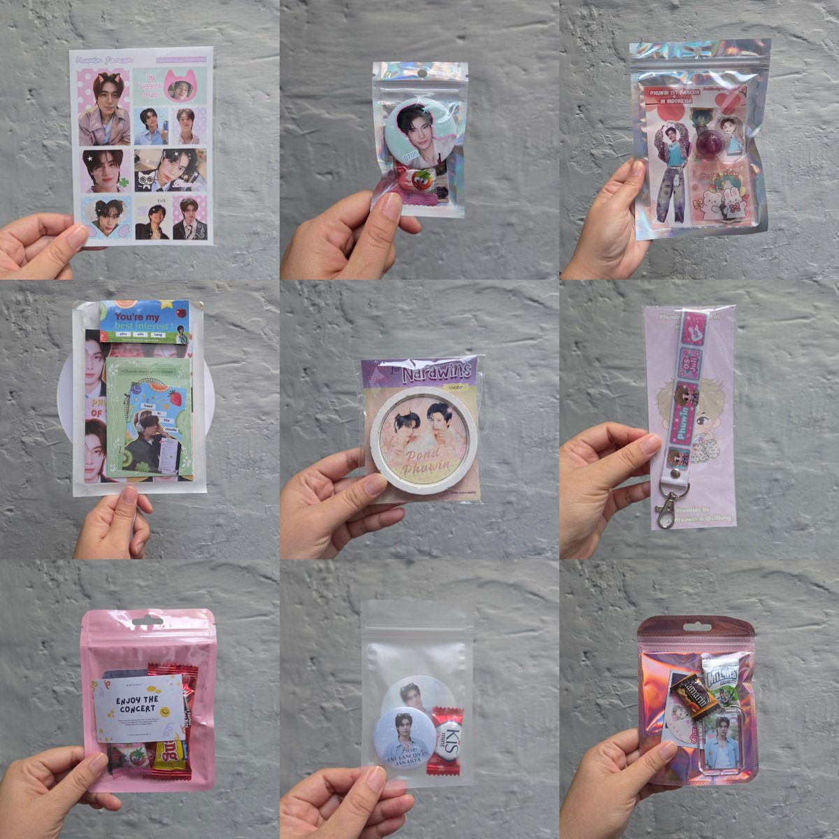 dearest_phu's tweet photo. PHUWIN 1ST FANCON IDN
#2026Phuwin1stFanconinIndonesia 
#phuwintang 

setelah pembagian freebies sama kak @4thvphu ini beberapa yg aku dapet 😆
makasih banyak yaaa buat freebies gemesnyaaa ♡♡♡

@beableeys @pepsodental @brightxowin @ciiilung @lemoniieeyy @ppwpfgan @yolobichass  @viewfrom181cm @coffee_latte3 @mingyuttuk @/narin.purinrin 

//beberapa gak ketag karena gak ada usnnya, makasih juga yaa ♡♡♡
