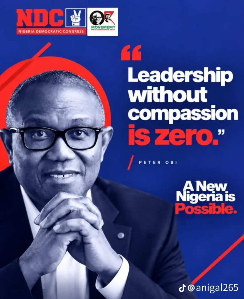 oyokometer's tweet photo. A KIND HEARTED MAN
VOTE FOR PETER OBI ✅
#FromConsumptionToProduction https://t.co/OmaQf1zkl2