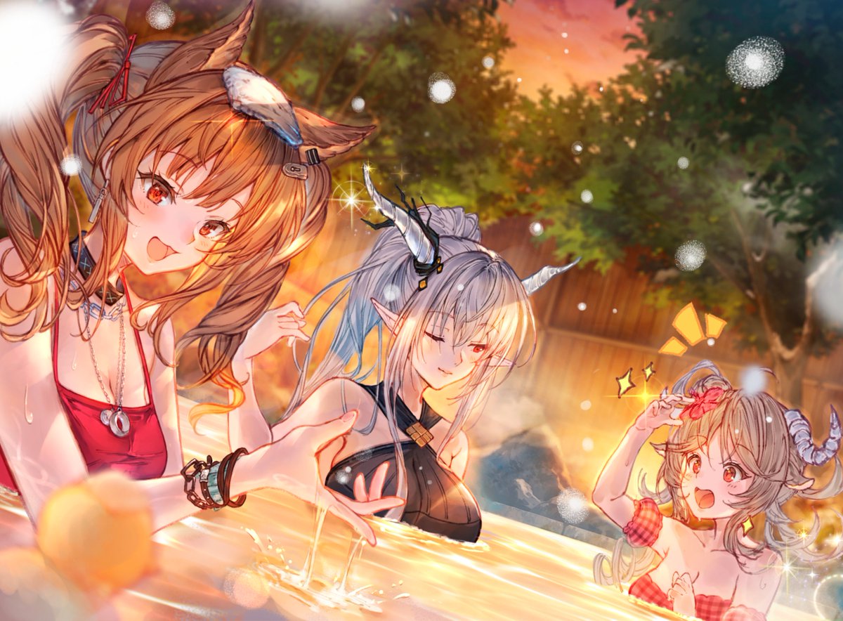 2iiiSn's tweet photo. 秋は温泉に入りたくなるね！✨ https://t.co/zve56jMD0g