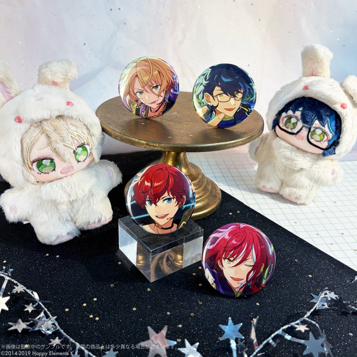 patty3_info's tweet photo. ／
📢　予約終了まであと1週間.ᐟ
＼

あんさんぶるスターズ！！
コレクション缶バッジ［2026 Sep.］

パティスリー公式通販にてご予約受付中！
1BOXご予約ごとに特典プレゼント🎁

対象期間は
〖 10月14日(水) 13:00 〗まで🪄

~~~~~~~
⇣ご予約・詳細はこちら🌟
https://t.co/WZdJ18bD7f https://t.co/z1Z71lcsGU