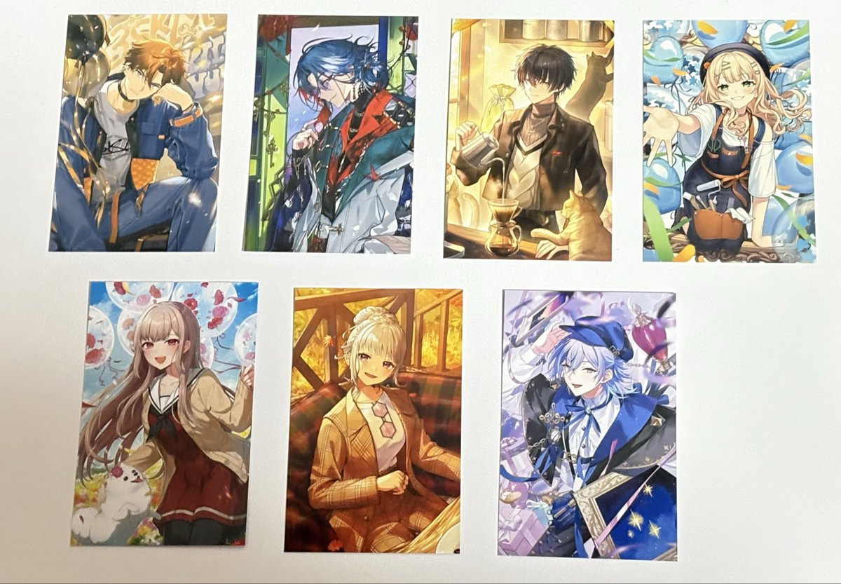 Hamidagv's tweet photo. 《交換》　
にじさんじノスタルジアコレクション

譲:画像①
求:画像②、③
　赤丸のみ求めてます

郵送交換希望です！
お気軽にお声掛けください♪ https://t.co/rZ5rIku7yI