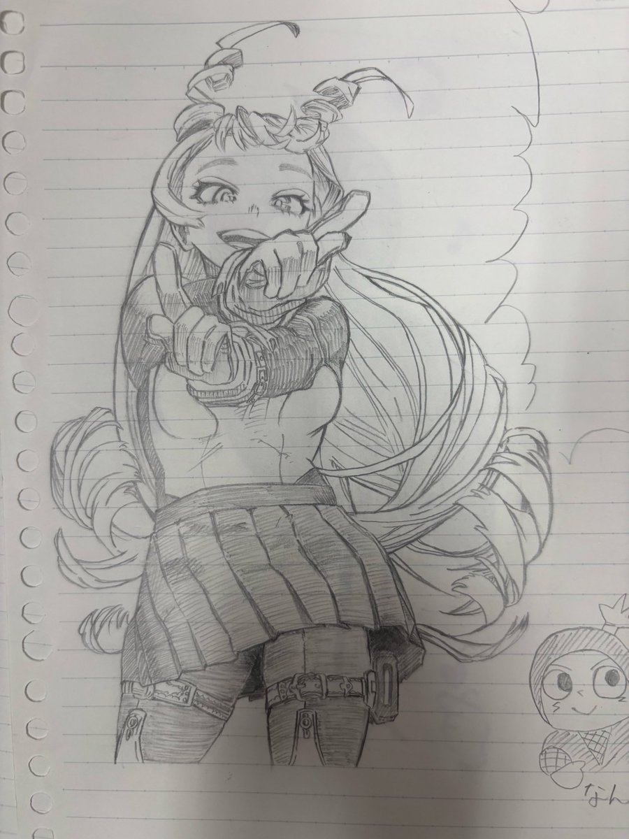Pyanox09's tweet photo. ねじれちゃんお誕生日らしいので過去絵 https://t.co/RvVK976zSN