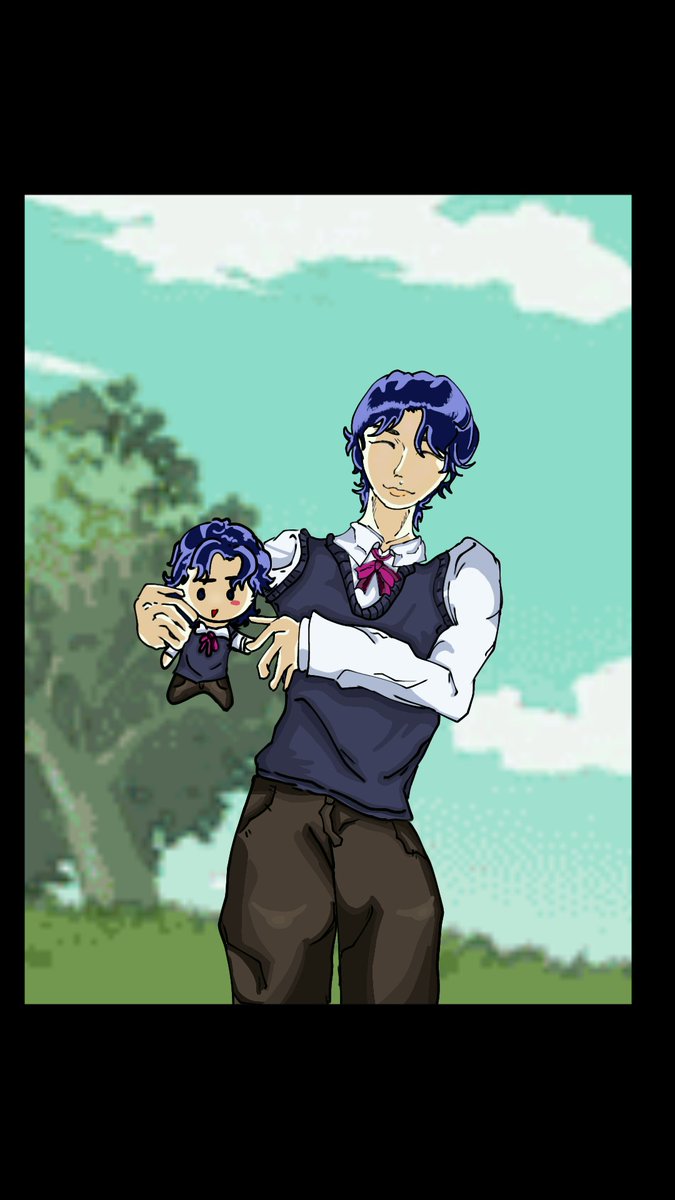 CuteCorePupp's tweet photo. Могла лучше по пофиг #jjba https://t.co/mWm7t6Tywi