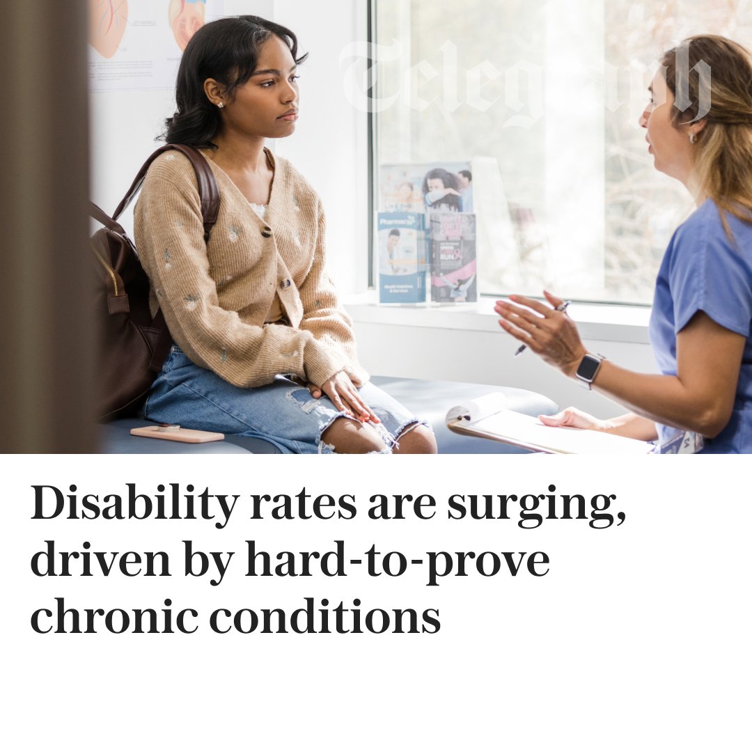 Telegraph's tweet photo. From online trends to massive economic costs, find out how 'sickfluencers' are helping to drive a wave of overdiagnosis.