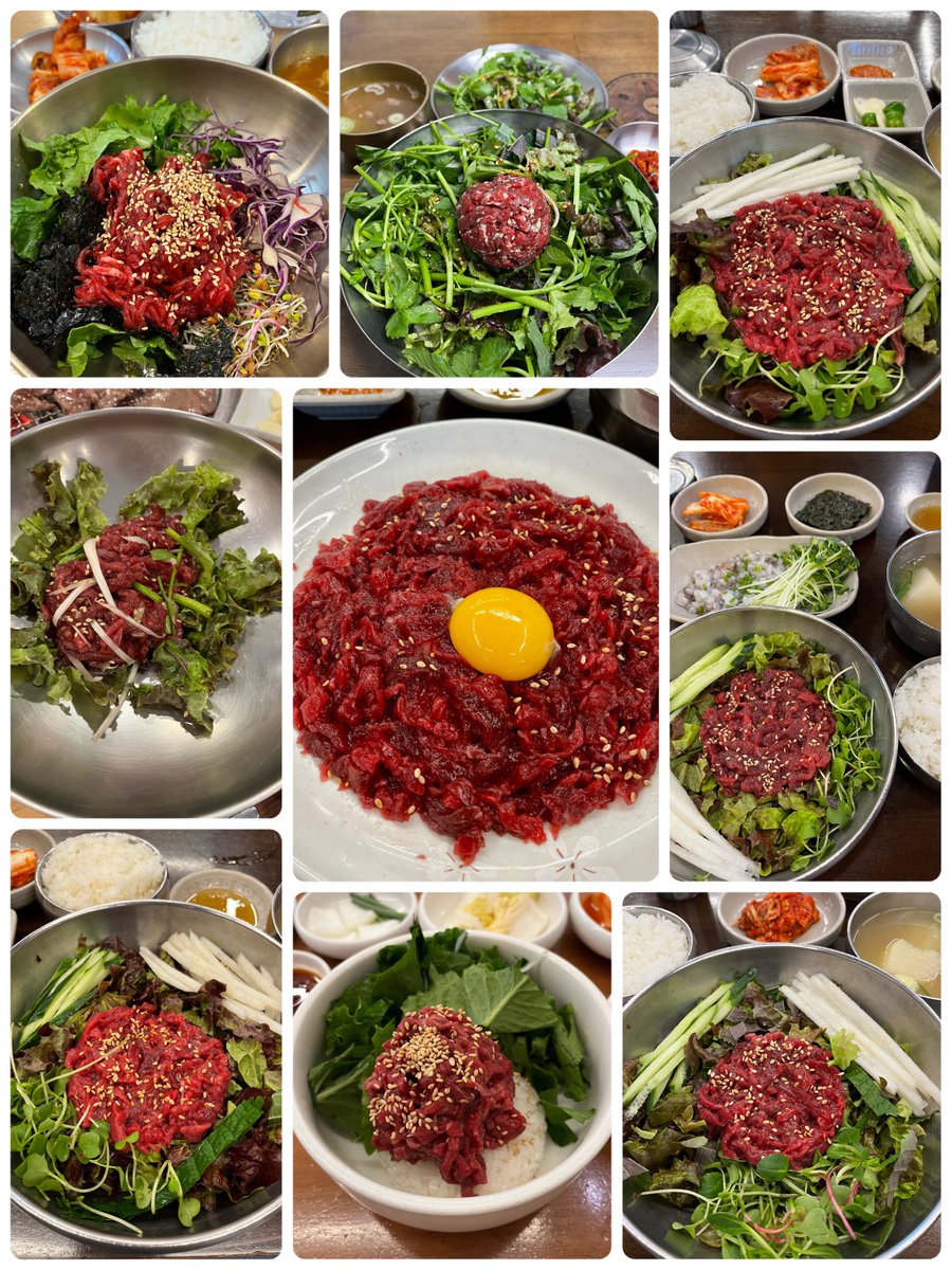 py0n_ch1's tweet photo. ユッケ大好きで、数えたらこの2年半で38食くらい食べてた…

ユッケ好きな人いたら写真にないお店で美味しいところ教えてほしい…

Xで流れてくるような店は全部行ったけどどこも微妙だったし、NAVERでチマチマ探してます…

육회 맛집 추천해 주세요 https://t.co/VTiCCoZ8il