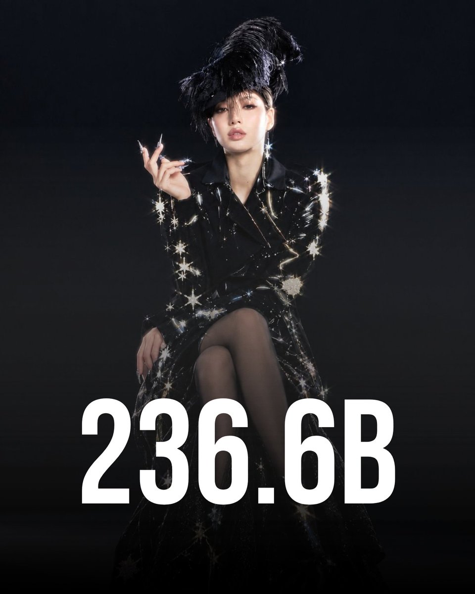 ThePopWise's tweet photo. 🏆 Top 10 Most Viewed Individual Hashtags for Female K-Pop Idols on TikTok:

1 LISA — 236.64B
2 JENNIE — 222.60B
3 JISOO — 152.21B
4 ROSÉ — 108.15B
5 KARINA — 61.52B
6 WONYOUNG — 47.90B
7 MOMO — 46.94B
8 IU — 40.33B
9 NAYEON — 37.37B
10 SANA — 35.53B https://t.co/aReMYrd0HZ
