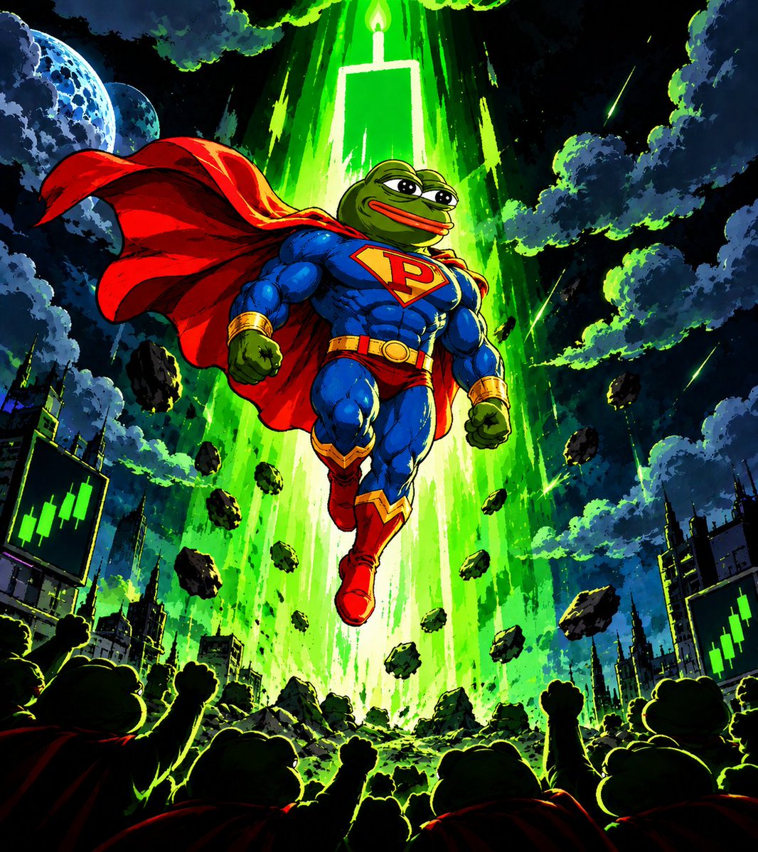 superpepesp's tweet photo. Super Pepe just landed 🐸⚡

 The First $SI pair is here with Pepe  

$SP is ready to make some noise 🚀📈

CA : 5nkEwLHNagMERJWWuiaFsuRukLvauWkoVTRxZ5TNP4eL https://t.co/pi9vkUABeB