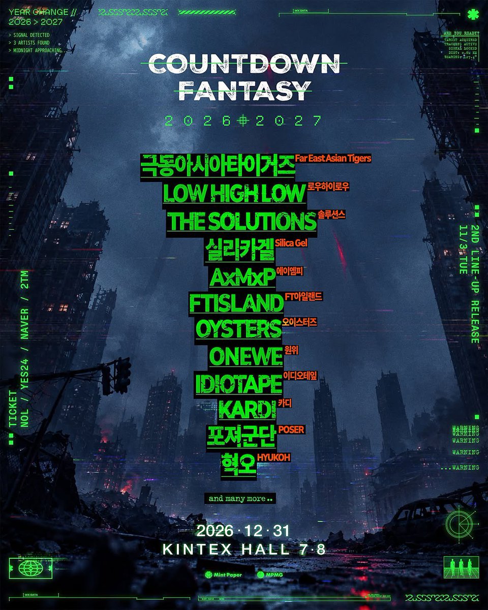 justfeeltherxxk's tweet photo. 내가 아는 선에서 이 라인업에 여자는 딱 한명인데 이게 맞나
여자 밴드맨들 좀 불러주세요 https://t.co/TrQJ8u5zrV