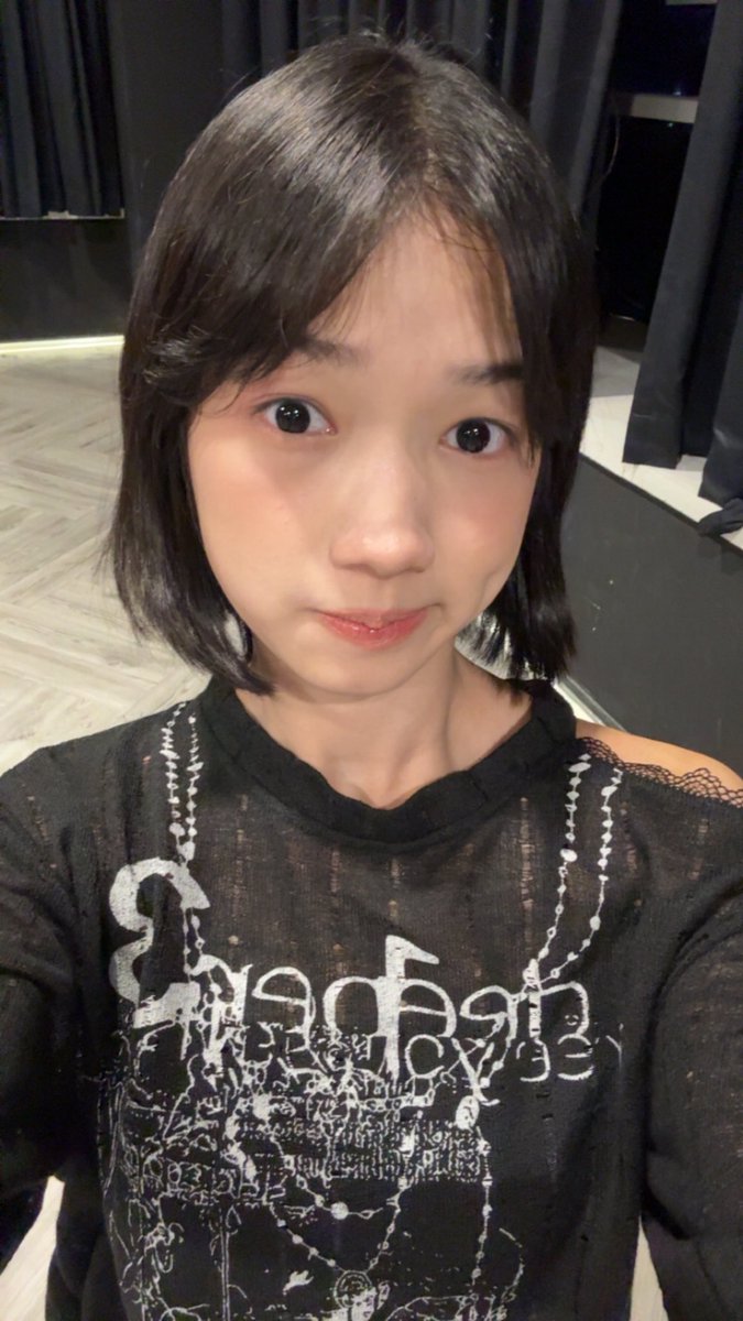 Ekin_JKT48's tweet photo. ini namanya bondol cutbray (kena helm) https://t.co/QOBCeIJUzD