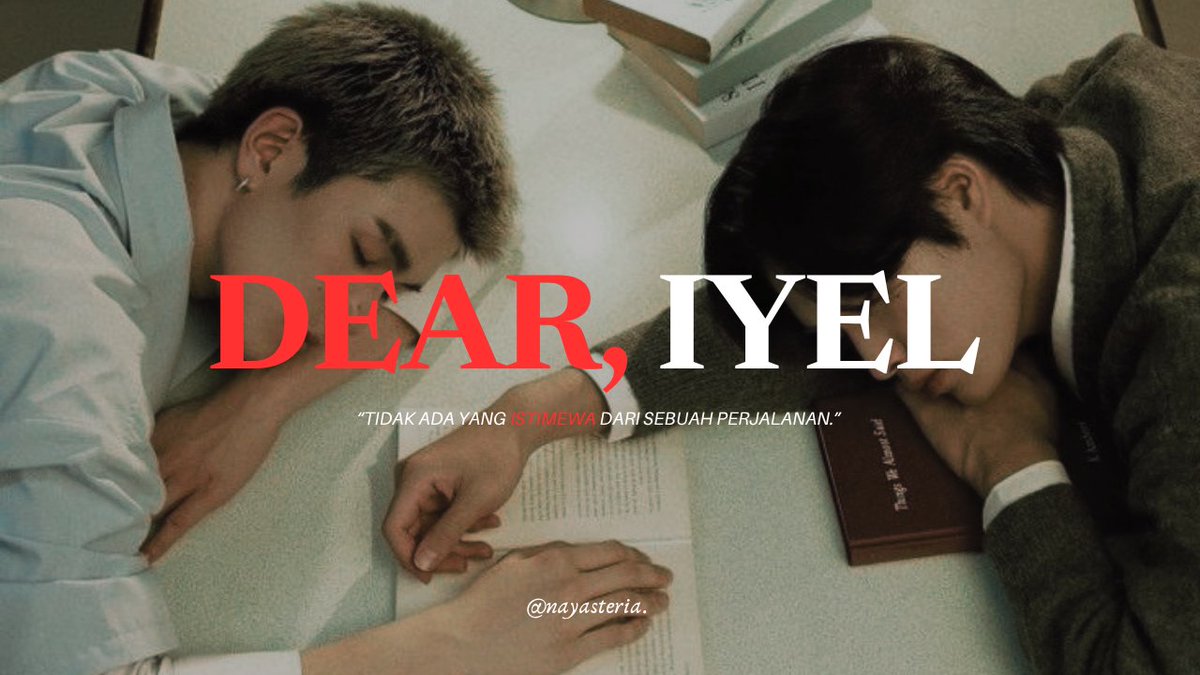 nayasteria's tweet photo. #geminifourth few tweets au
—— DEAR, IYEL.

he knew it was nothing. so why did it bother him? https://t.co/YN51PHTzdt