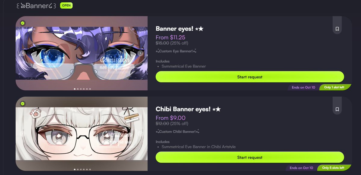 MsEquidna's tweet photo. Promoting my work once again, and every RT is deeply appreciated!💜(⁠•̀⁠ᴗ⁠•́⁠)⁠و  

Let's do an ART SHARE! Drop your amazing art and links below, let's support each other!

#artshare #smallartist #artmoots #vgen #VgenComm https://t.co/oSShJg5Qsp