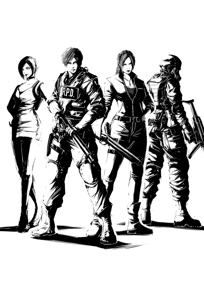 BLADE43883059's tweet photo. BIOHAZARD https://t.co/sSLoqd1ak1