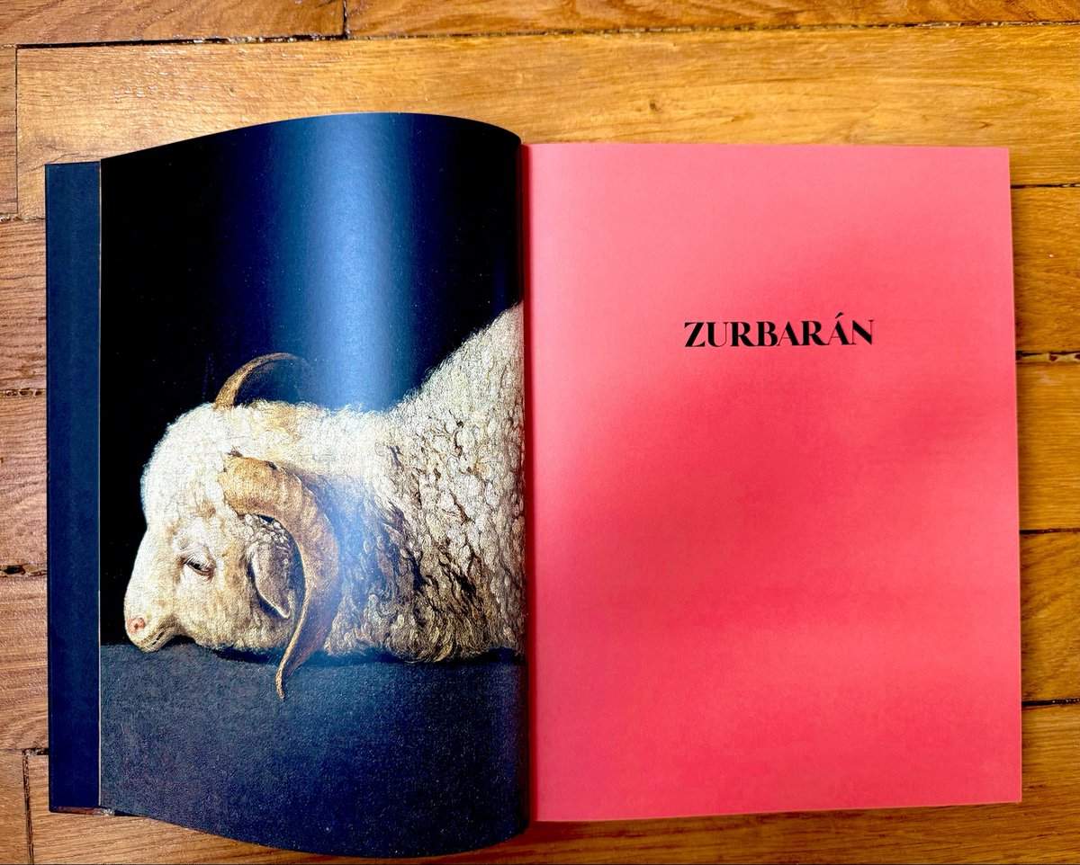 flr_louis's tweet photo. Le catalogue de l’exposition Zurbarán du Louvre. https://t.co/OGUMJZhgJI