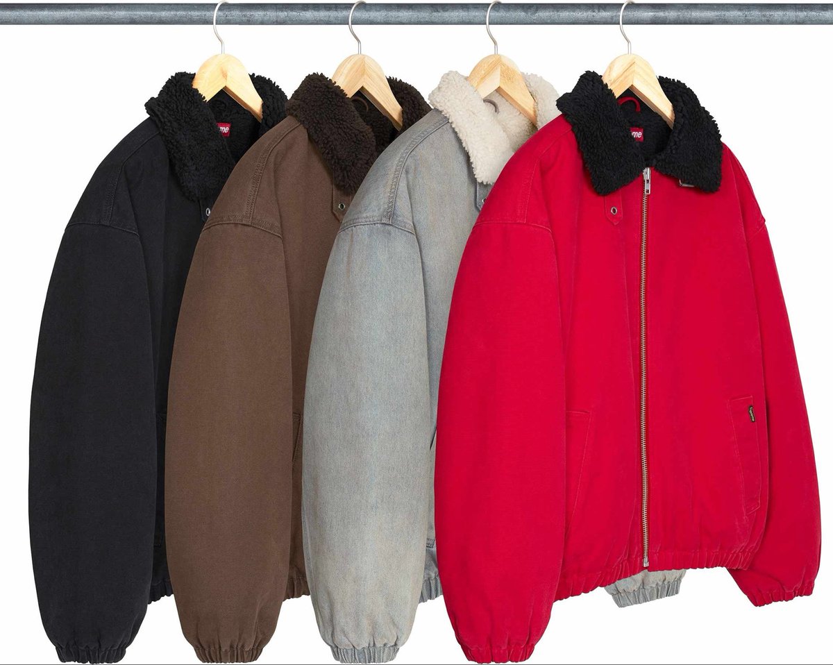 SouthEra373's tweet photo. 予告通りWeek8のSupreme「Faux Shearling Lined Bomber Jacket」についてこのポストに私の感想を書きます。

購入は2025年。使用頻度ですが、冬は11月ごろから2月ごろまでほぼ毎日着ていました。その結果や感想です。人それぞれ感覚は違うので、参考程度でお願いしますね。 https://t.co/VpEhBkaIWt