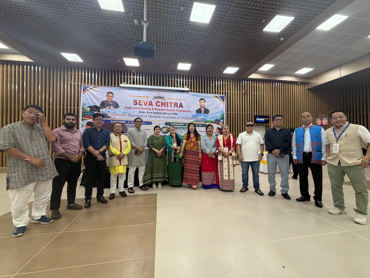 bjpmma12345's tweet photo. Bjpmm Arunachal Pradesh Attended the #sevachitra,organised by #DepartmentOfEducation govt.of Arunachal Pradesh, https://t.co/yOh2WBT7I5
