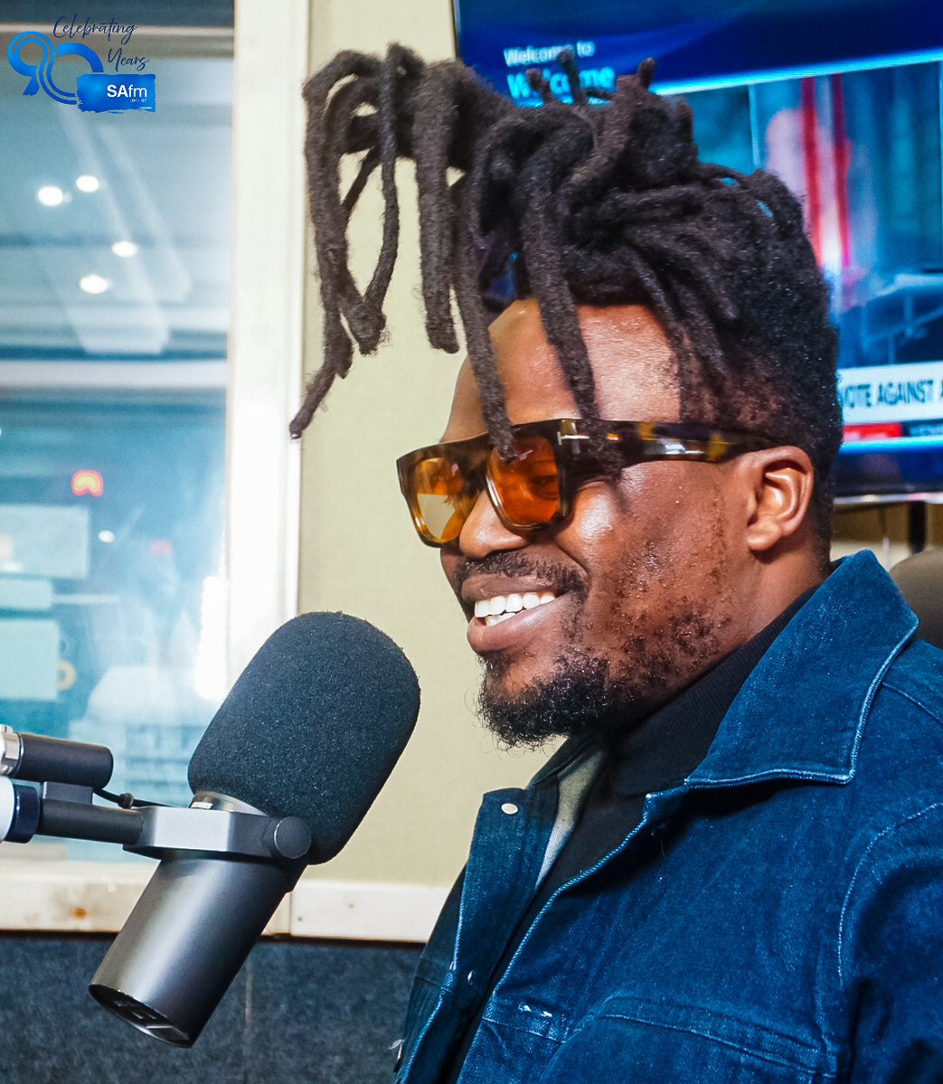 SAfmRadio's tweet photo. [ON AIR] 
A big thank you to Tresor, @tresorofficial, for joining us in studio this afternoon to speak on the importance of the upcoming Our Origin Festival. 

Catch the full conversation on SAFM's website under the podcast tab, soon!

#TheFullCircle with @BridgetMasinga, leading the #ConversationsThatMoveUs