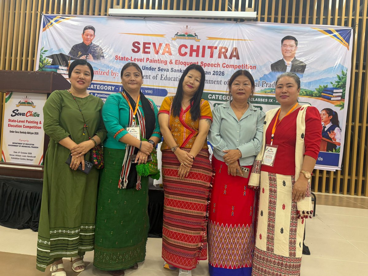 bjpmma12345's tweet photo. Bjpmm Arunachal Pradesh Attended the #sevachitra,organised by #DepartmentOfEducation govt.of Arunachal Pradesh, https://t.co/yOh2WBT7I5