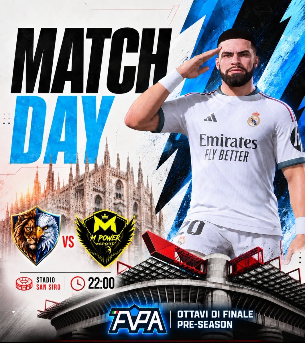 RealLazioo's tweet photo. Pre-season @FVPA_net 
Ottavi di finale 

Vs @MPowerEsport ✈️

🔥 https://t.co/0zOEyKnlKG