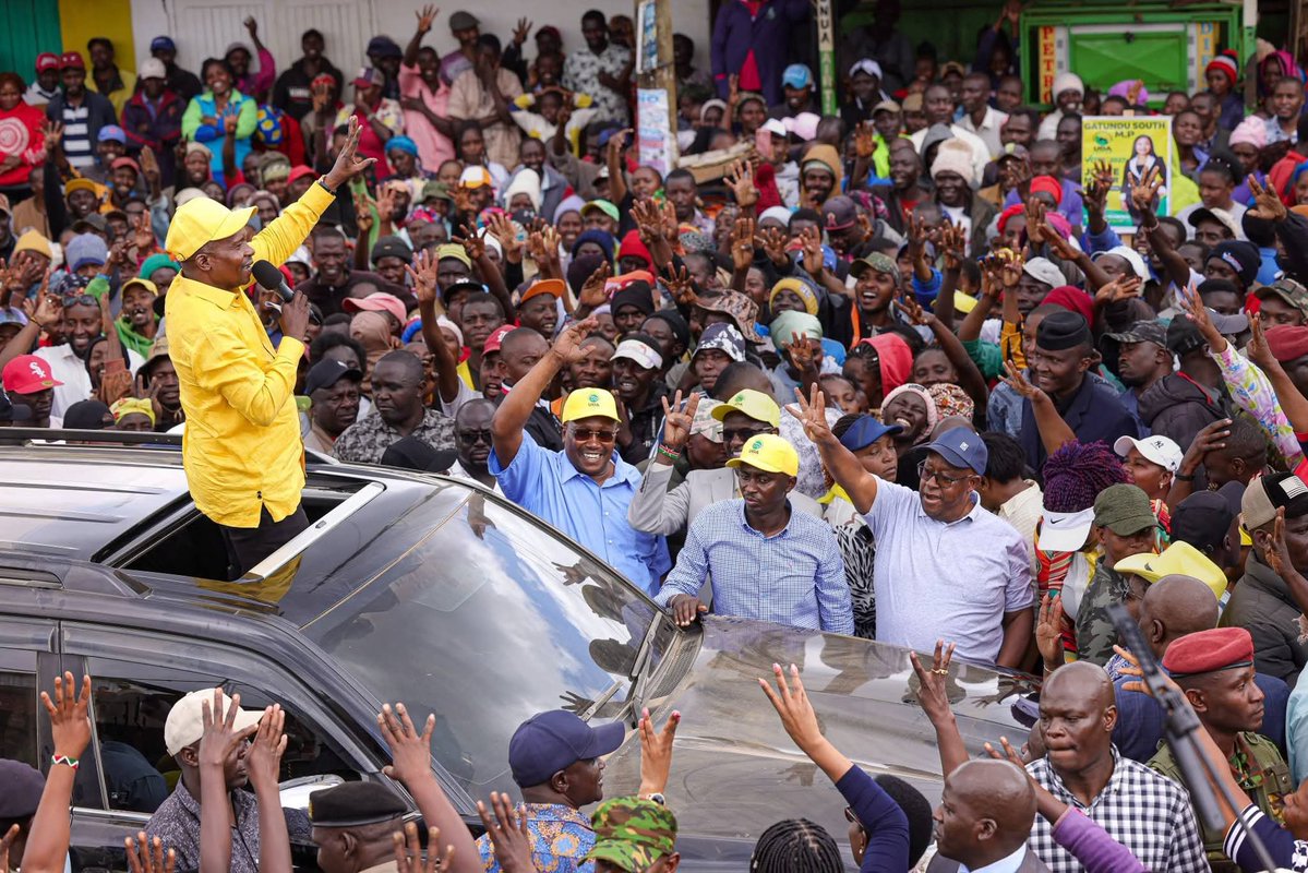 WalterMutethia's tweet photo. Kiambaa and Gatundu South featured today as DP Prof. @_KithureKindiki inspected projects and engaged residents on roads, markets, housing and education infrastructure. #DPNiKindiki https://t.co/LUqWYLdXNi