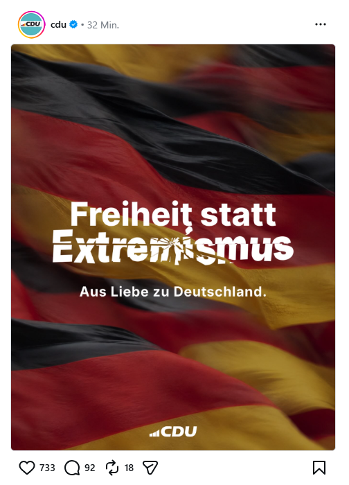 Julius_Ktxt's tweet photo. Kommunikative Masterclass, wenn die eigenen Abgeordneten dann eben nicht geschlossen gegen einen extremen Kandidaten stimmen. https://t.co/JLSXE3sWA1