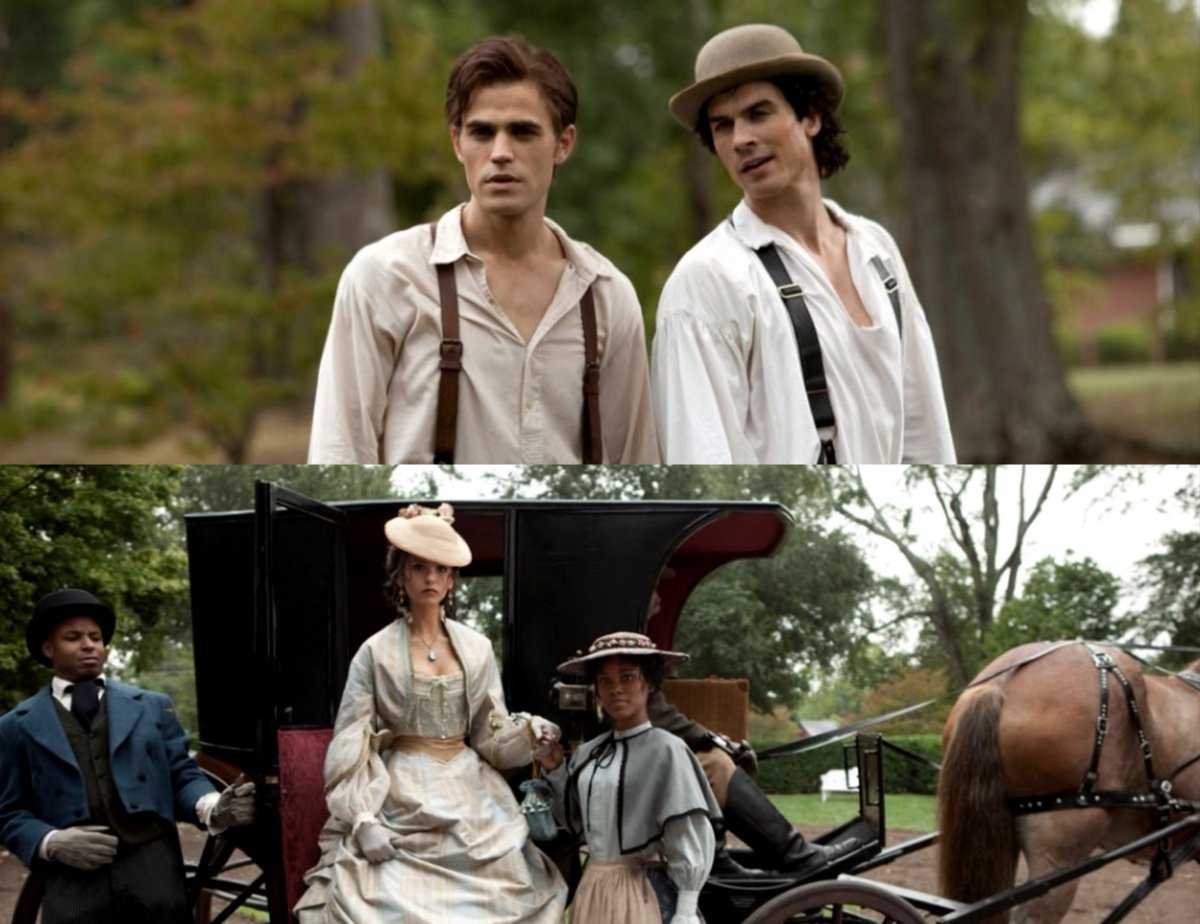 The_Big_Chifa_'s tweet photo. Back to Mystic Falls 1864. https://t.co/Q6CWyrEcca