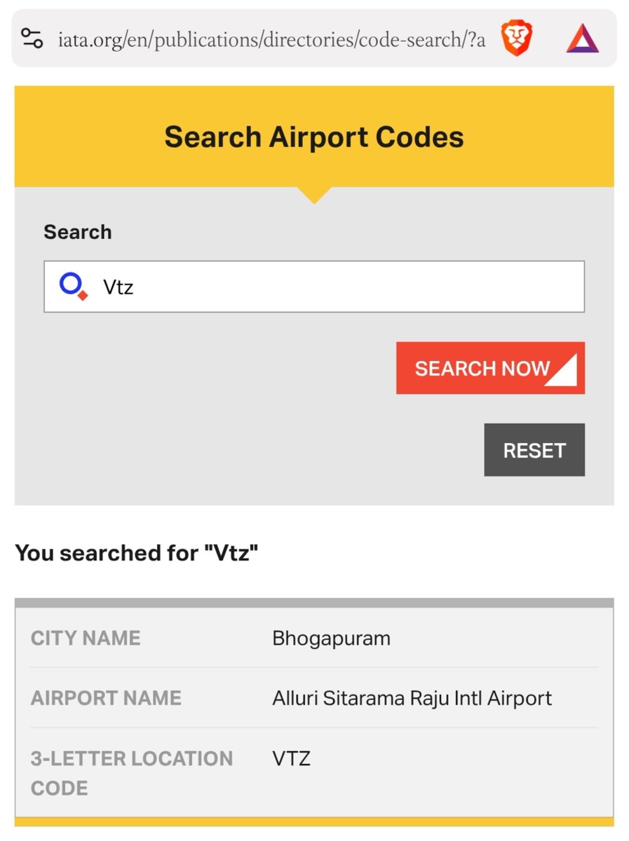 PradeepAskForU's tweet photo. Dear @asrvizagairport It has been 14 days, yet the airport city name has not been updated to Visakhapatnam on the @IATA website. What's the reason for this delay? It causing inconvenience to passengers
#Vizag

@flyVizag @aerotrackIN @VizagMail @Karthikuuu @ravitejak07 @VSKPJn https://t.co/gCWnFlrXT4